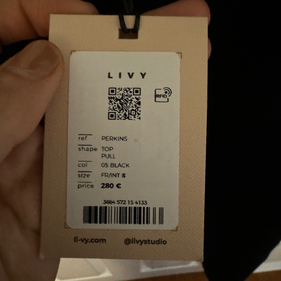 Livvy Black Sweater - Picture 3 of 5